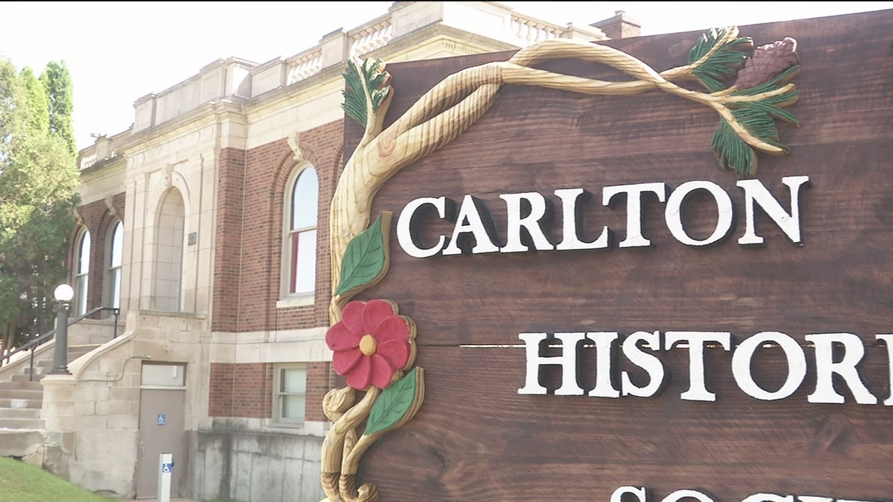 New Signage at Carlton County Historical Society