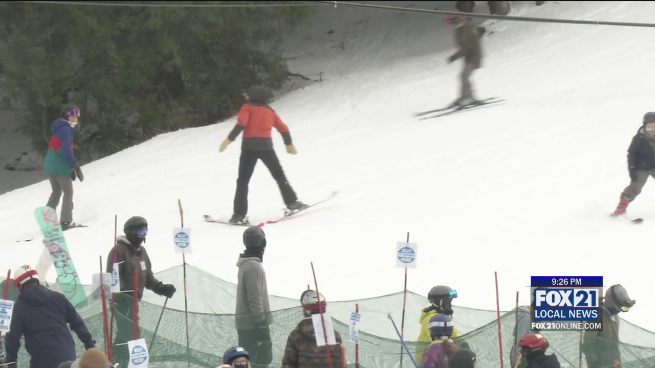 Chester Bowl Ski Hill Packed for Opening Weekend