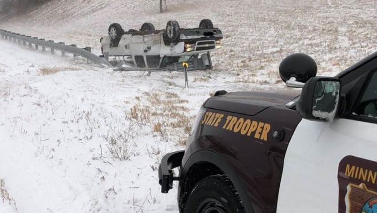 Minnesota State Patrol Responds To 251 Crashes, 129 Vehicles Off Road ...