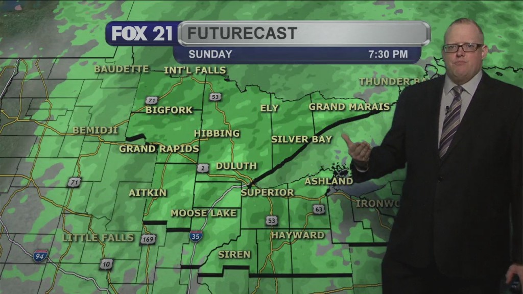 Saturday Evening Northland Weather Forecast