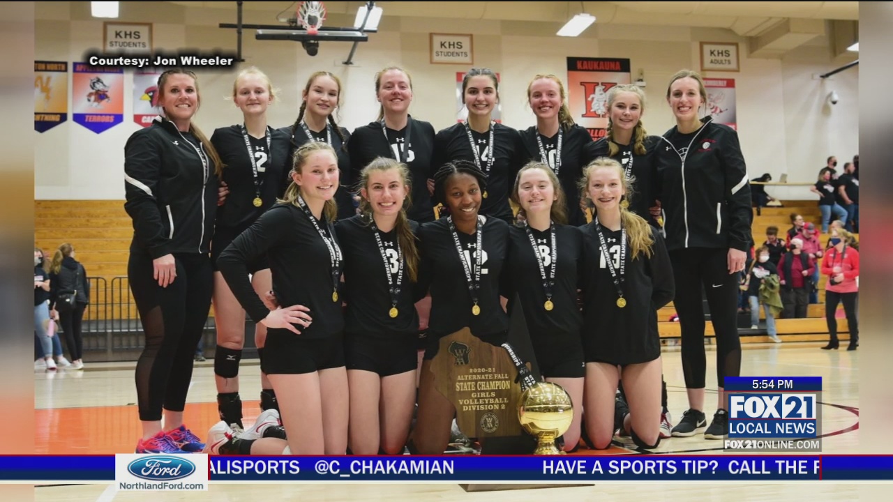 Washburn Volleyball Team Wins Division Two State Championship