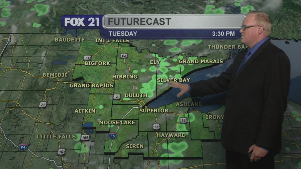 Sunday Evening Northland Weather Forecast - Fox21Online