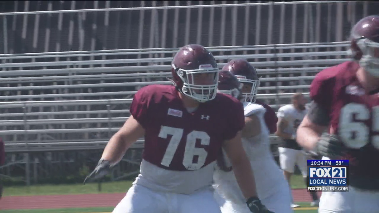 UMD's Brent Laing Named to 2022 Senior Bowl Watchlist - Fox21Online