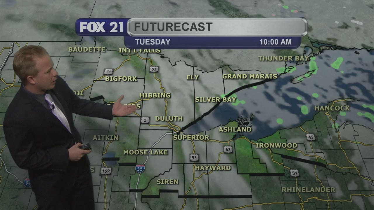 Monday Evening Northland Weather Forecast - Fox21Online