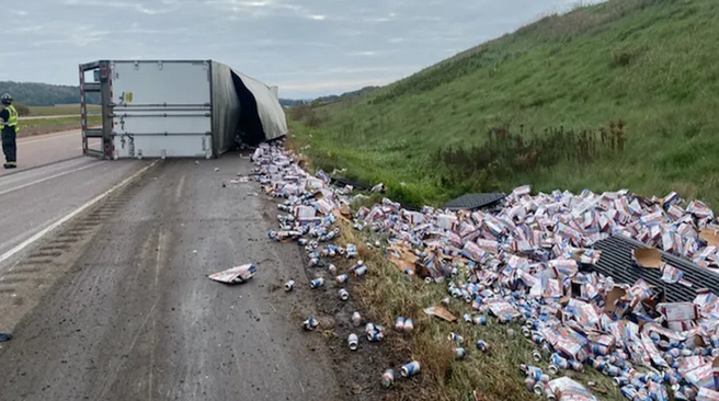 Semitruck Crash 2
