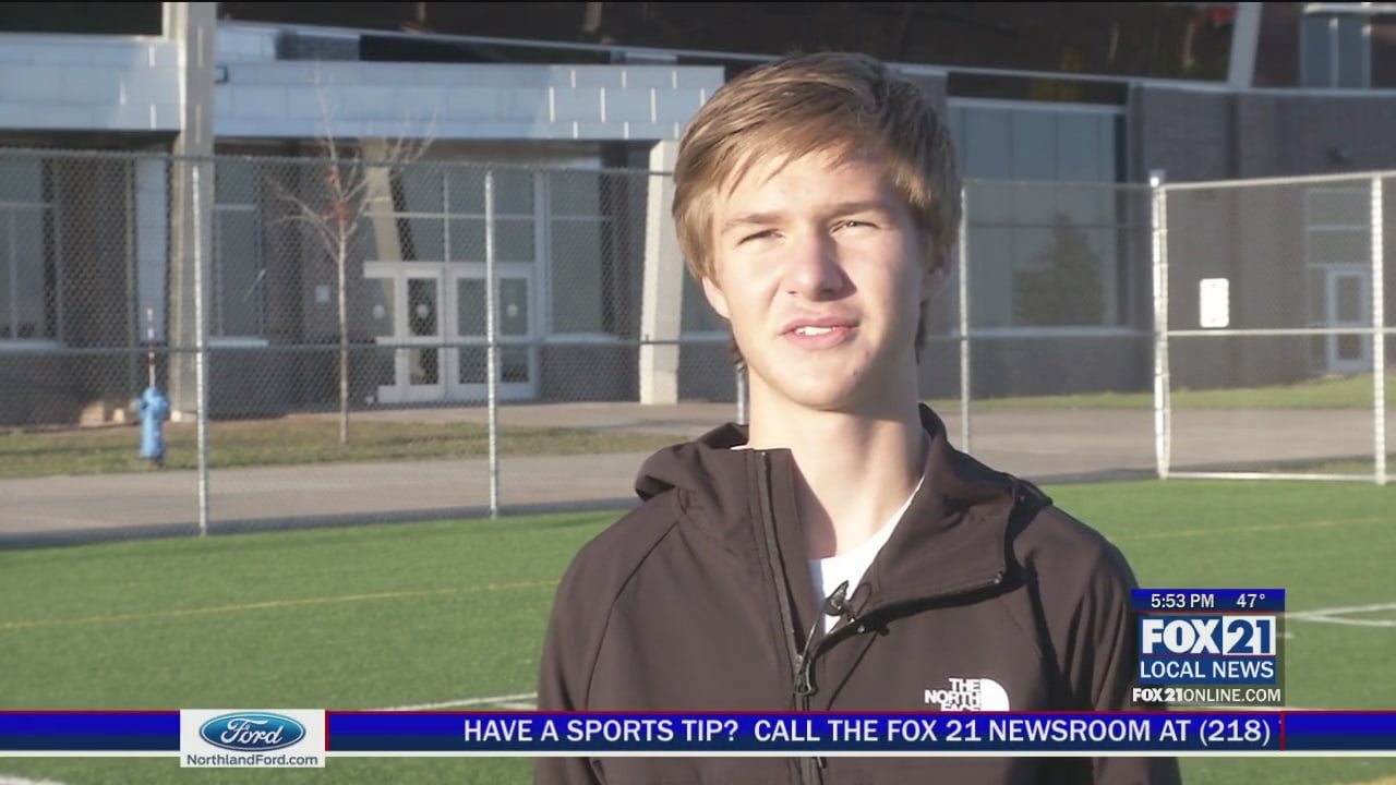 Duluth Denfeld's Joe Eklund Named Finalist for Mr. Soccer Award