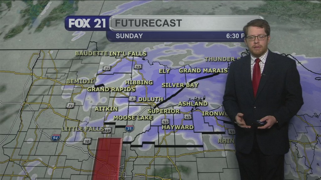 Friday Evening, December 3, Northland Forecast