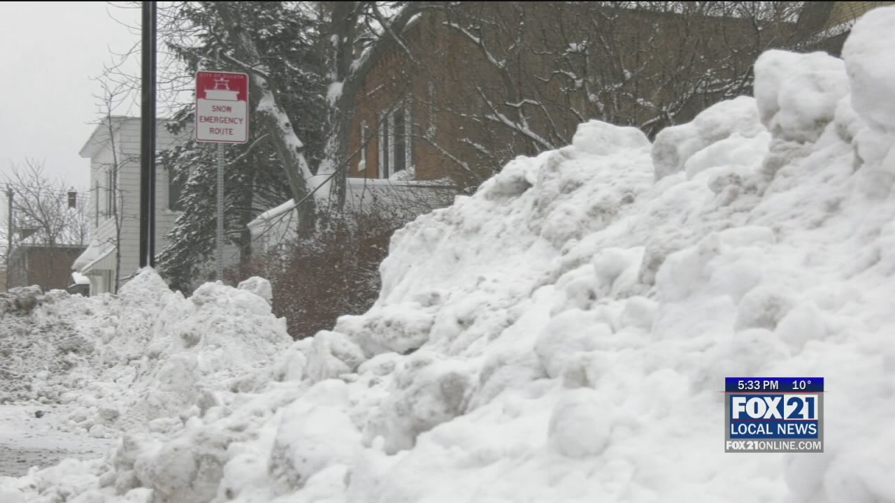Busy Snow Plows in Duluth