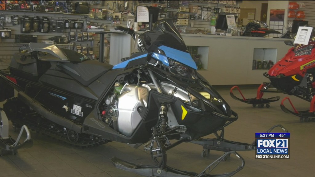 Snowmobile Storage