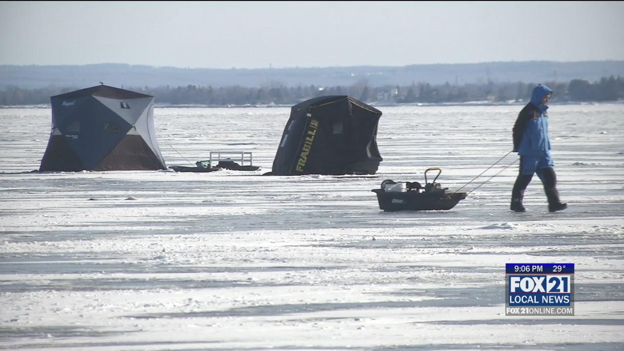 OUTDOORS: About a month to go: Removal of ice houses from area lakes  normally about March 21 in northern Minnesota