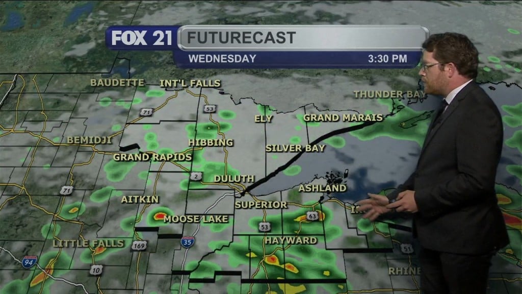 Tuesday Evening Northland Forecast