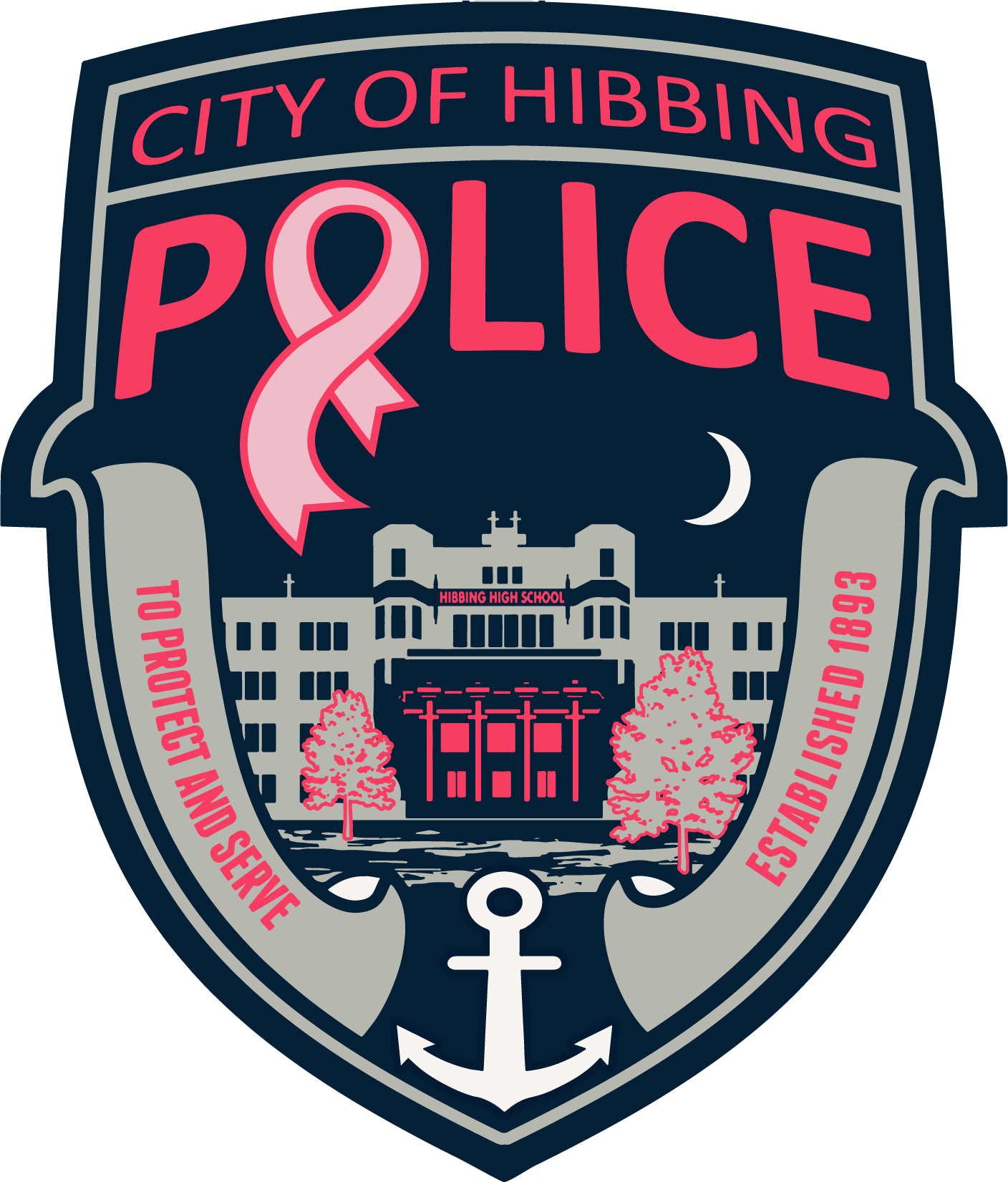 HIBBING PINK PATCH1