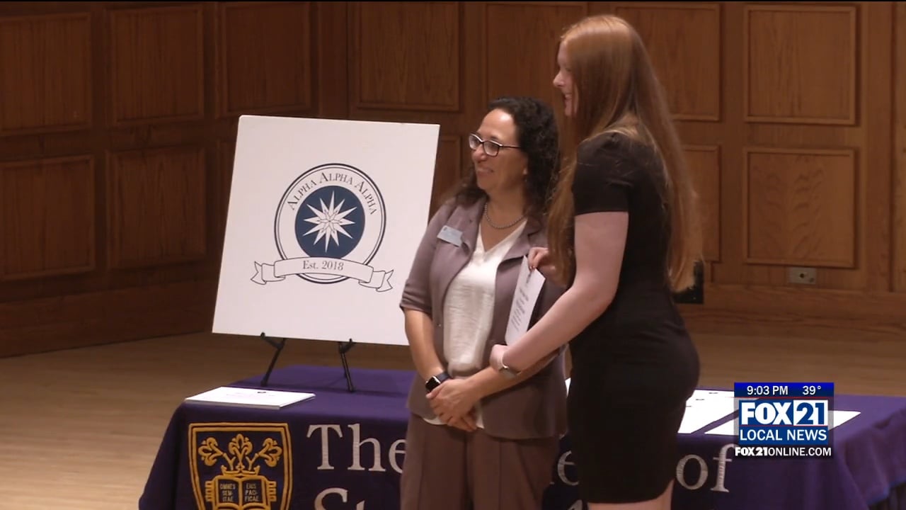 St. Scholastica inducts 74 first-generation students into honor society -  The College of St. Scholastica