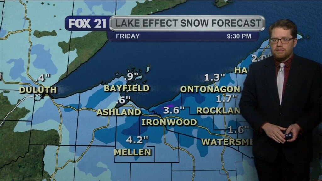 Wednesday Evening Northland Forecast