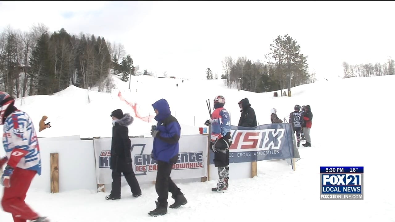 Ice Cross Racing at Mont Du Lac Resort