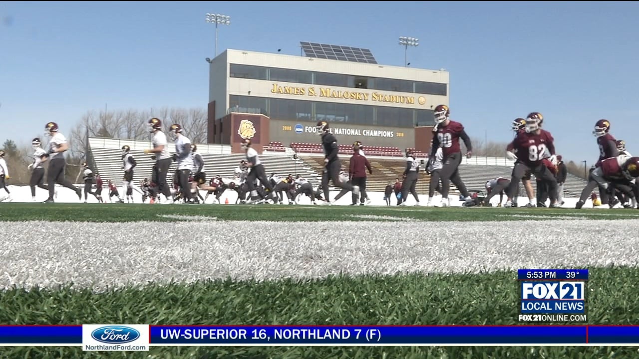 UMD Football Holds 1st Practice Of The Spring - Fox21Online