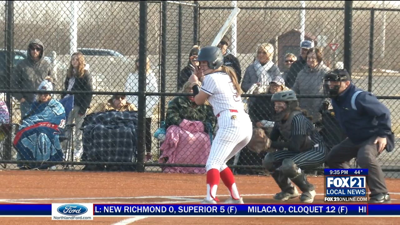 Superior Softball Picks Up Shut Out Victory on Home Opener