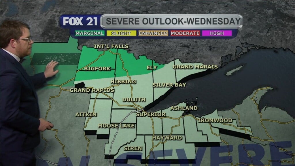 Tuesday Evening Northland Forecast