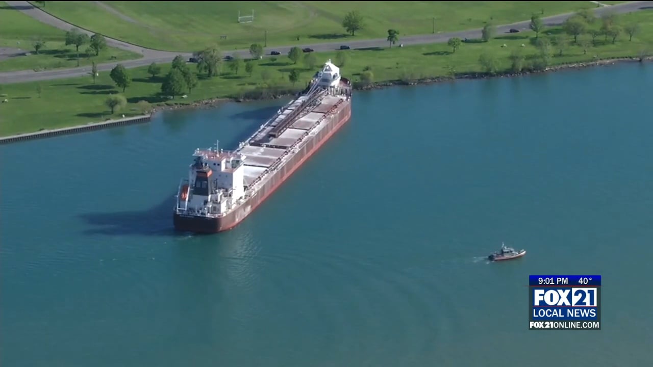 Mark W. Barker, Newest Great Lakes Ship Since 1983, Runs Aground ...