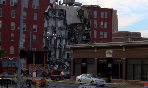 Iowa Apartment Building Partially Collapses, Prompting Massive Rescue ...