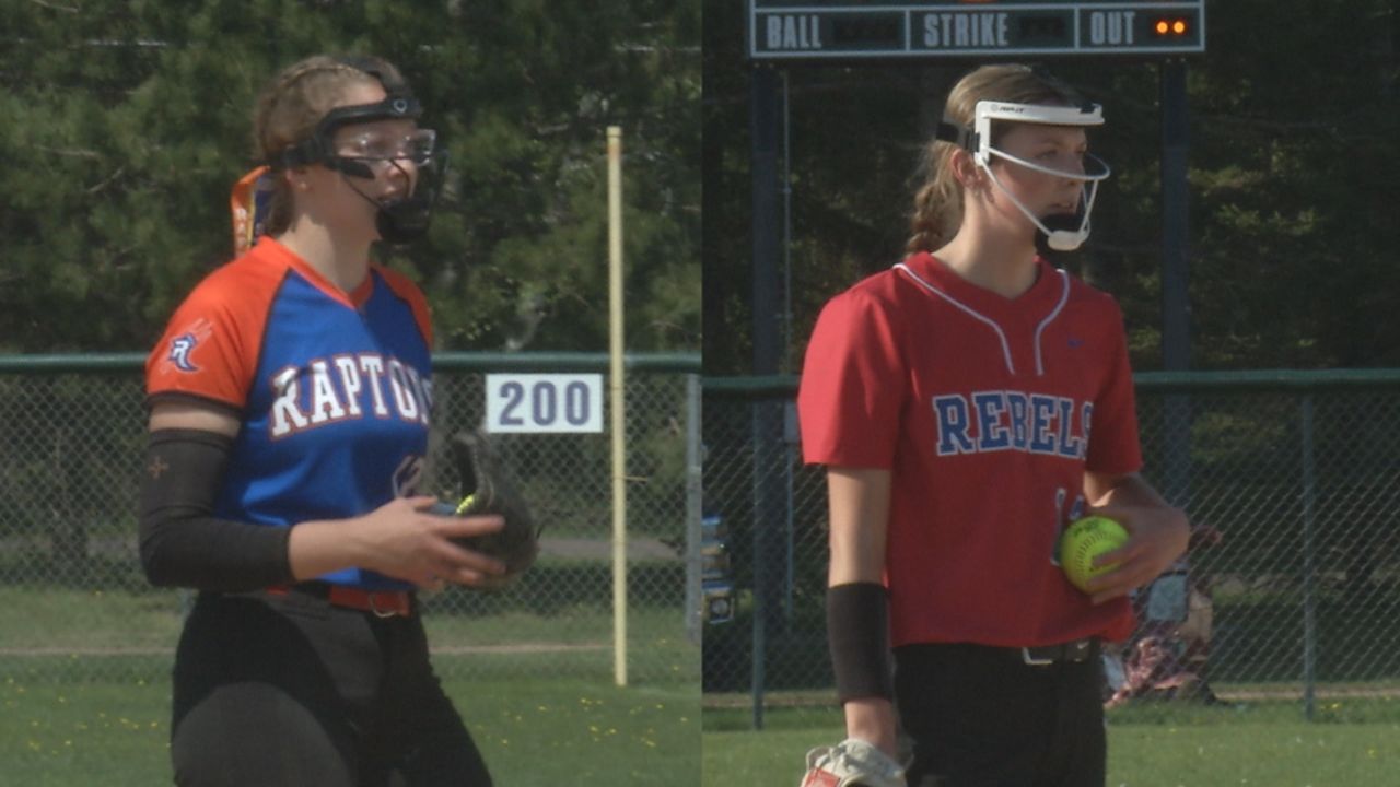 7A Softball Highlights Raptor's Abby Mitchell Throws Another NoNo