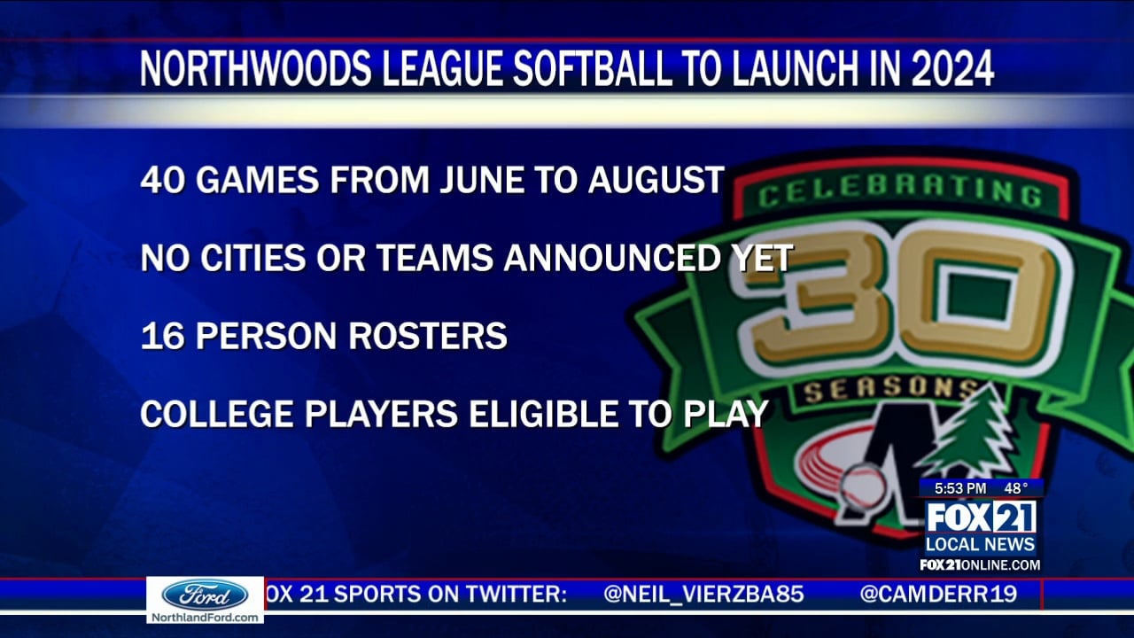 Northwoods League Softball Set to Launch in Summer of 2024 Static