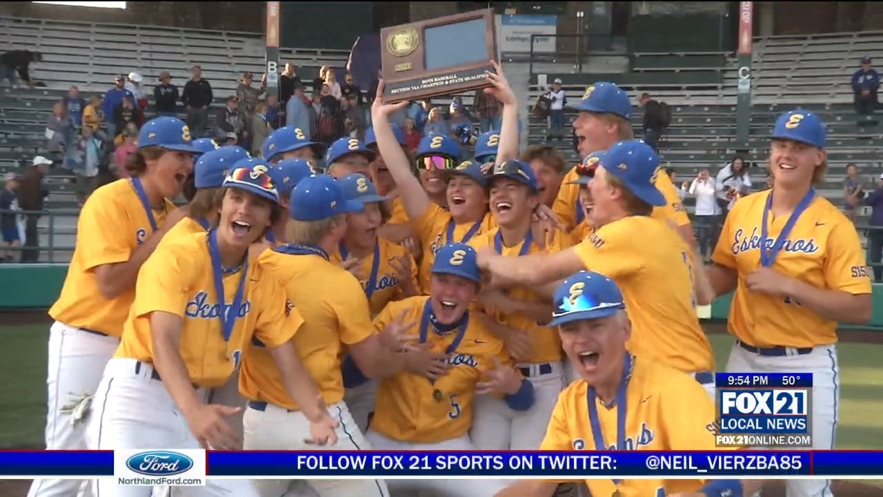 Esko Baseball is Section 7AA Champions for the First Time in over Two