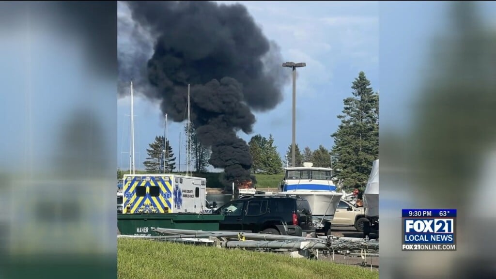 Boat Fire Update