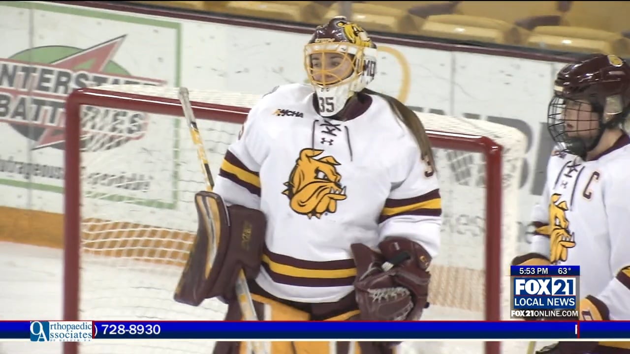 Report: Former UMD Goaltender Maddie Rooney to Join PWHL Minnesota for ...