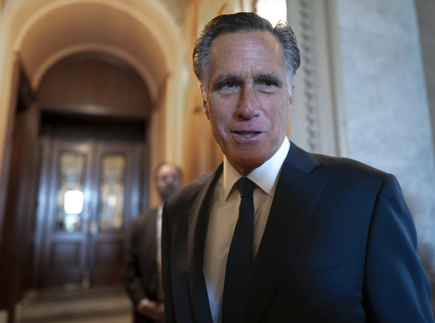 Utah GOP Sen. Mitt Romney, Former Presidential Candidate And Governor