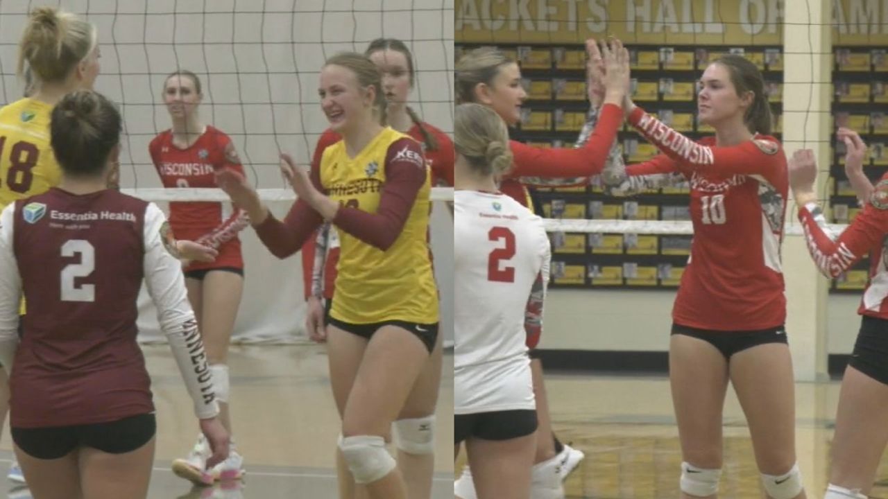 Team Minnesota Rallies to Win AllStar Volleyball Game