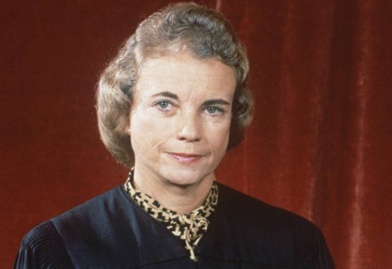 Retired Justice Sandra Day Oconnor The First Woman On The Supreme