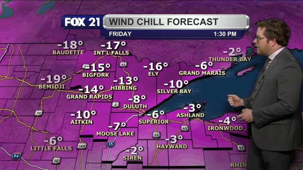Thursday Evening Northland Forecast