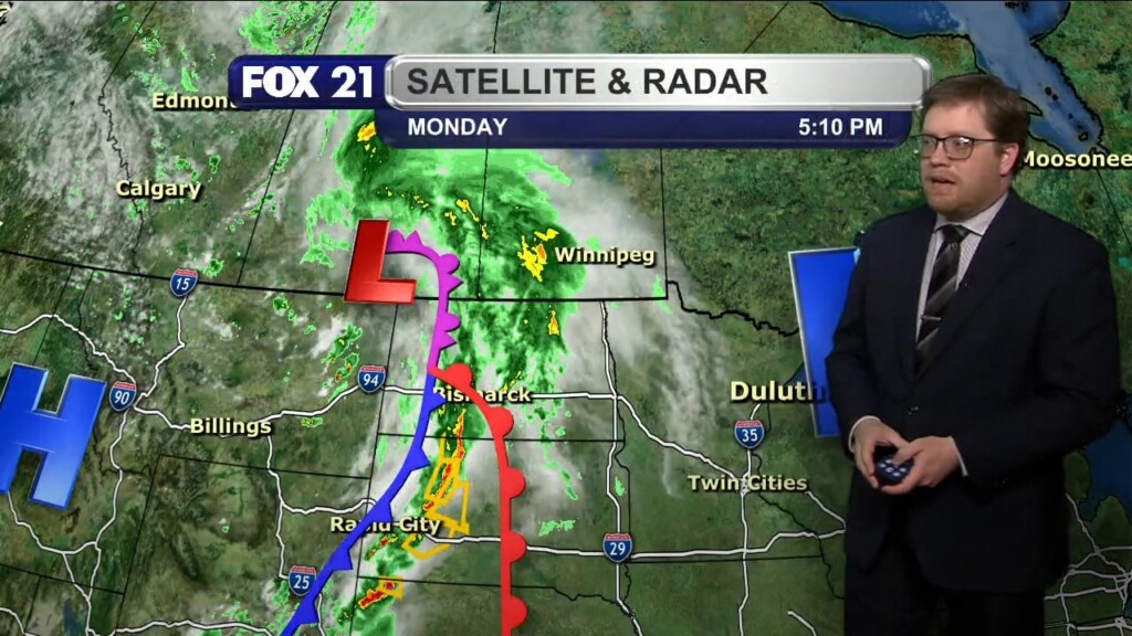 Monday Evening Northland Forecast