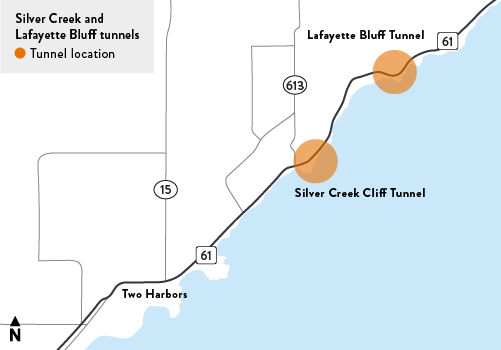 Highway 61 Tunnel lighting project