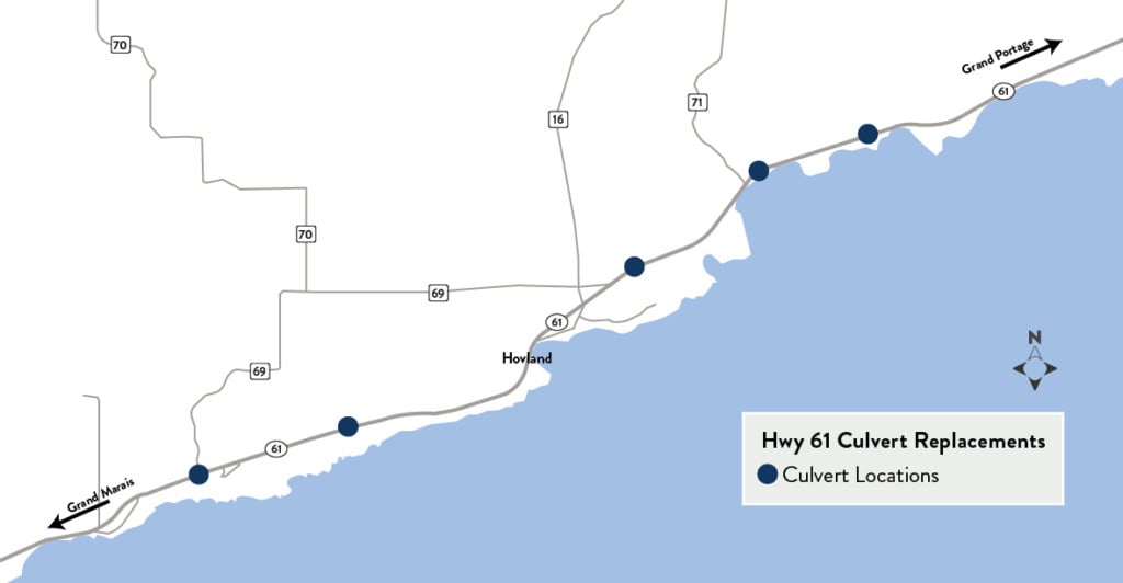 Highway 61 Culvert