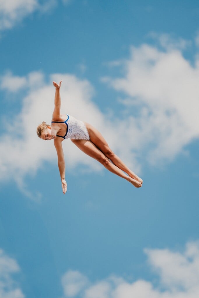 Maya Kelly at Superior High Dive Challenge (2025)