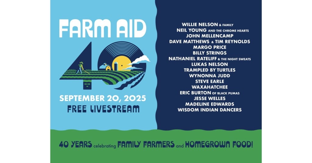 Farm Aid 40 Free Livestream With Lineup