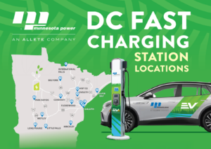 Mn Power Ev Chargers Web Page Map