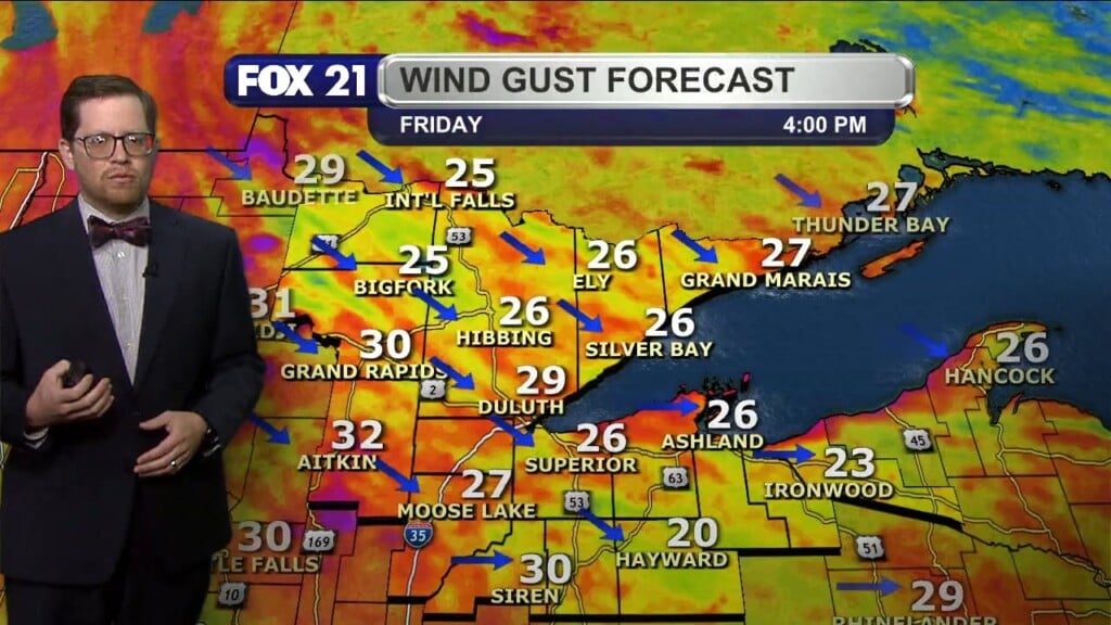 Thursday Evening Northland Forecast