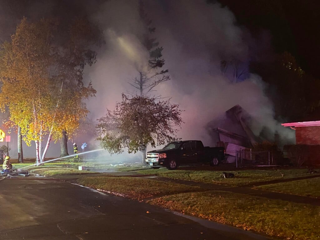 House Explosion Fire Wire
