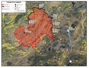 Crosby Fire 10 10 25 Area Map 1