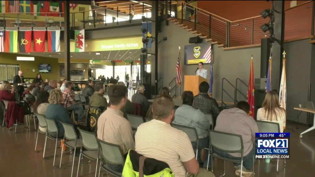 Uws Honors Campus Veterans Serving The Community