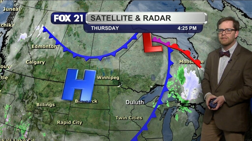 Thursday Evening Northland Forecast