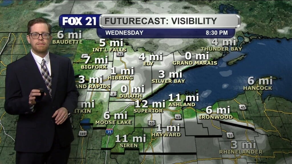 Wednesday Evening Northland Forecast