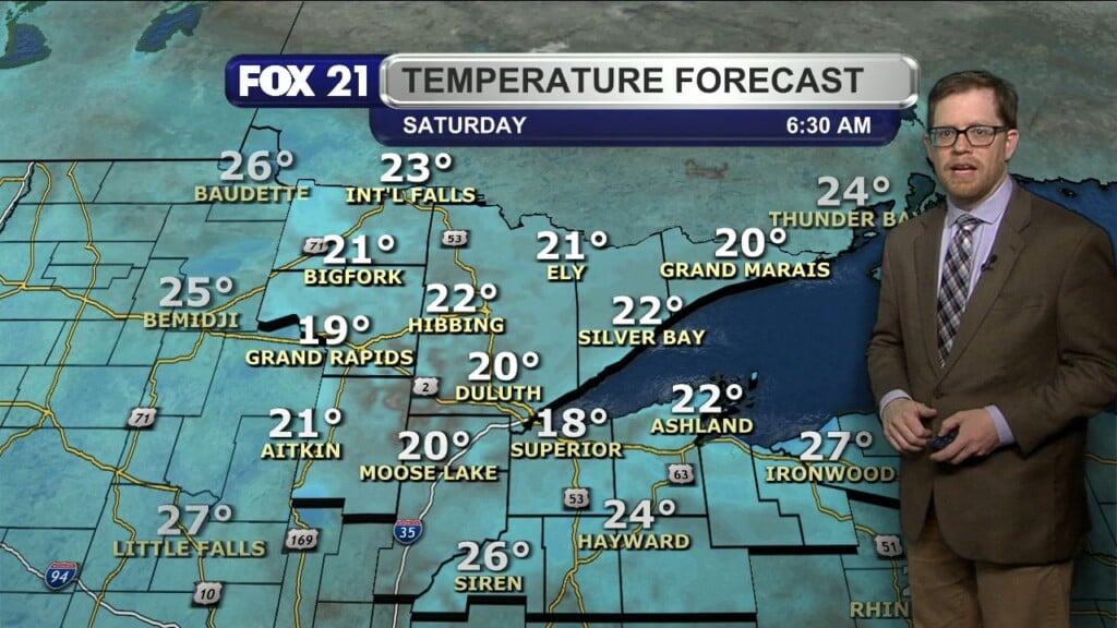 Thursday Evening Northland Forecast