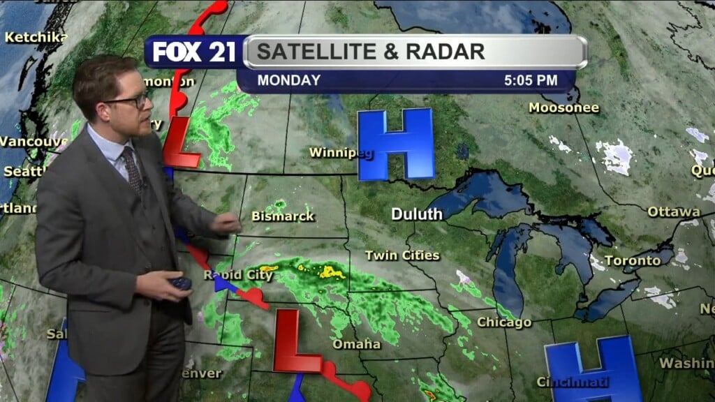Monday Evening Northland Forecast