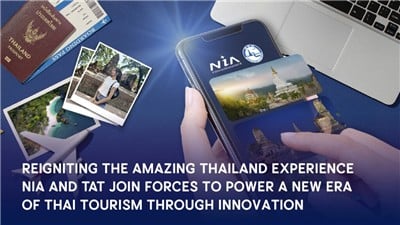 Nia Joins Forces With Tat To Reignite ‘amazing Thailand’ Through Innovation Power, Transforming Thai Tourism And Leveraging Creativity And Culture To Drive A New Tourism Economy