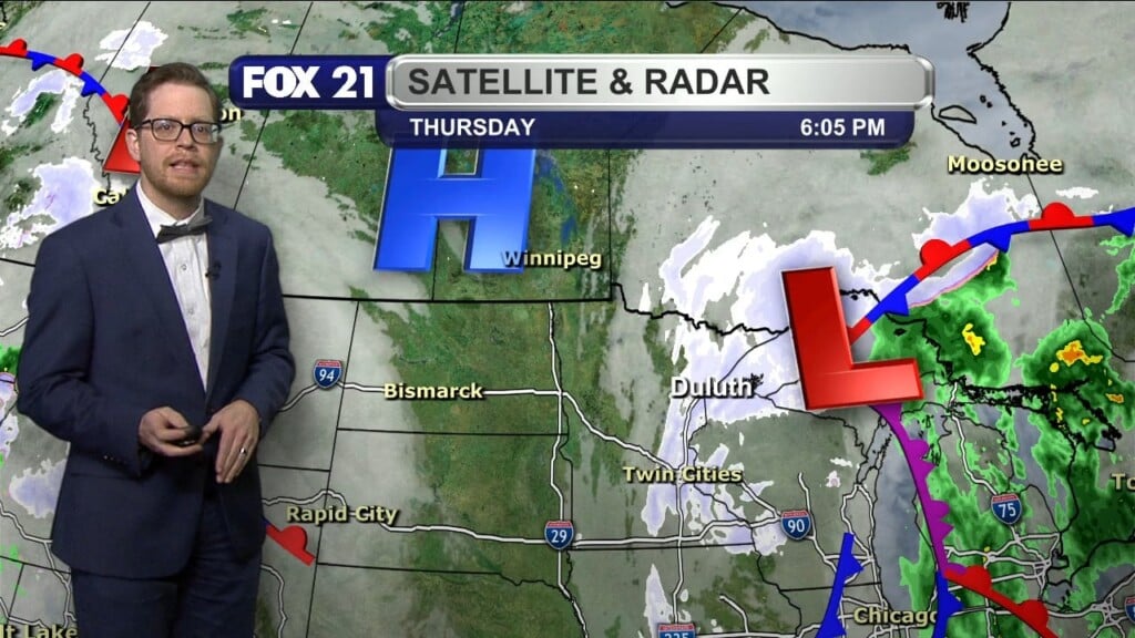 Thursday Evening Northland Forecast