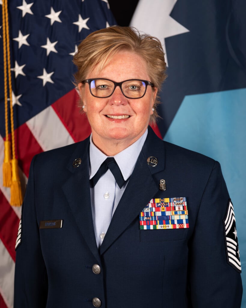 Command Chief Master Sgt. Lisa Erikson, Command Senior Enlisted Leader, Minnesota National Guard